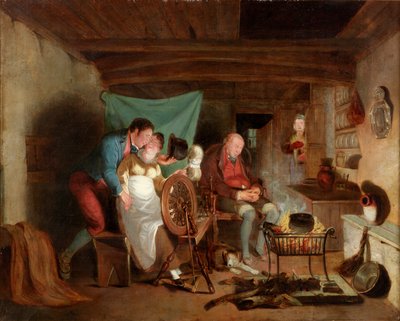 The Stolen Kiss by William Kidd